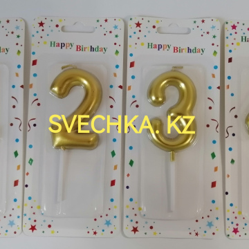 НАБОР СВЕЧЕЙ ЦИФРЫ 7*15 В АСС БЛ/У