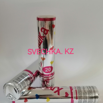 Хлопушка с конфетти (механ) 20 см 5987